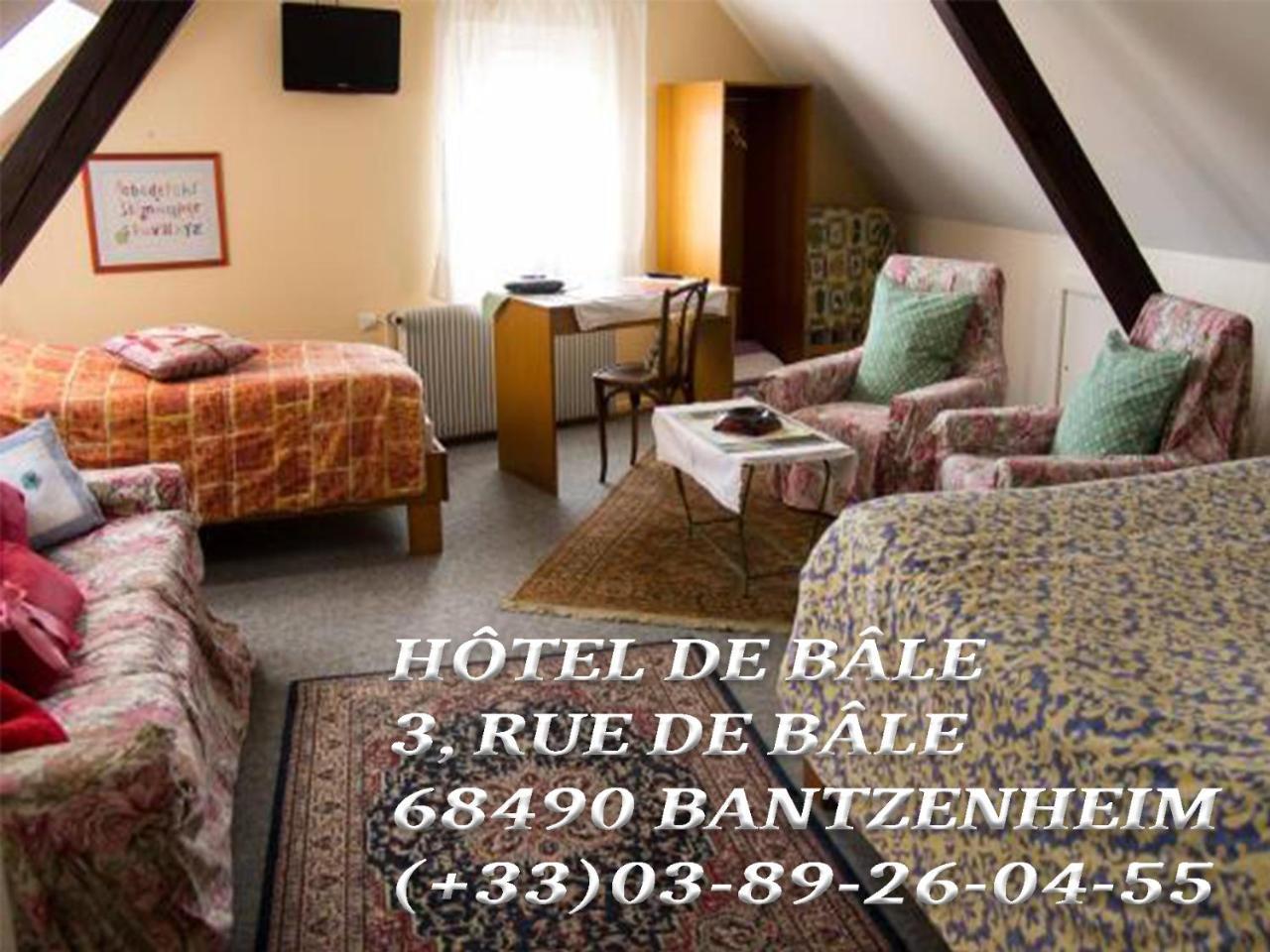 Hotel De Bale Bantzenheim 외부 사진